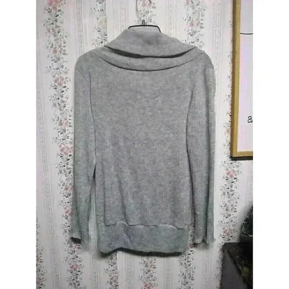 Unbranded Gray Winter Sweater Pullover Women's Size S Cotton Polyester Blend - Picture 1 of 5
